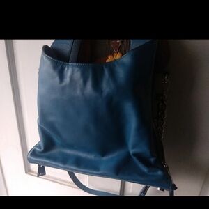 Michael Kors Teal Blue Bag Handbag Crossbody
